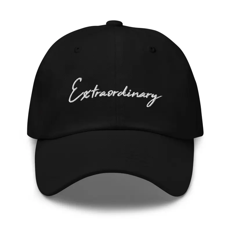 Extraordinary Dad Hat - Black