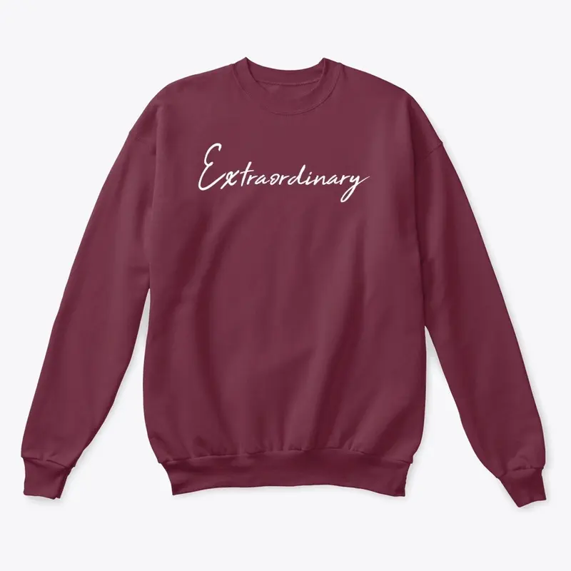 Extraordinary Crewneck - Maroon