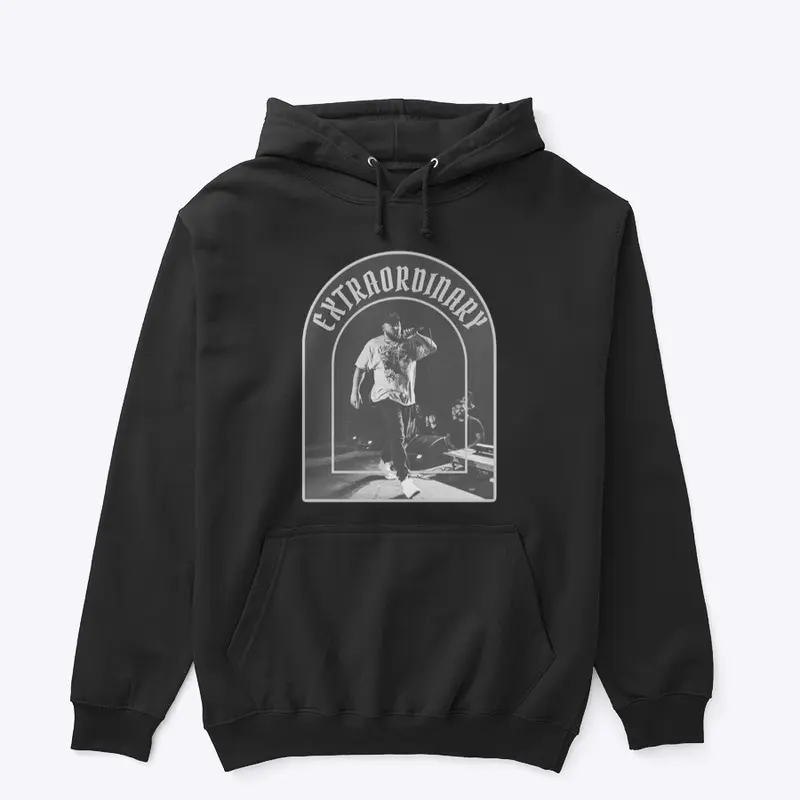 Extraordinary Live Hoodie - Black