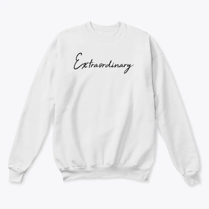 Extraordinary Crewneck - White