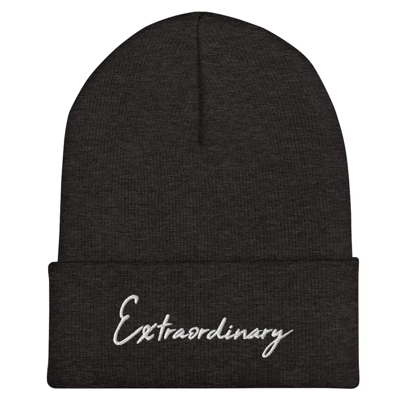 Extraordinary Beanie - Dark Grey