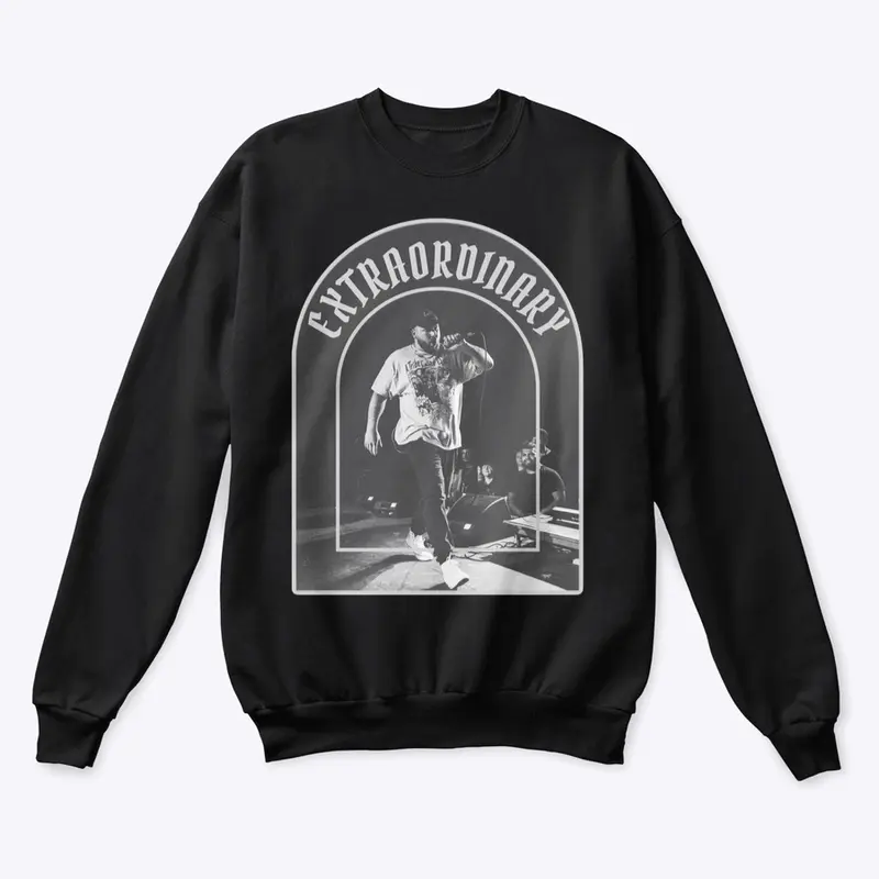 Extraordinary Live Crewneck - Black